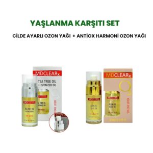 Yaşlanma Karşıtı Set (OZON YAĞI + ANTİOX HARMONİ YAĞI)