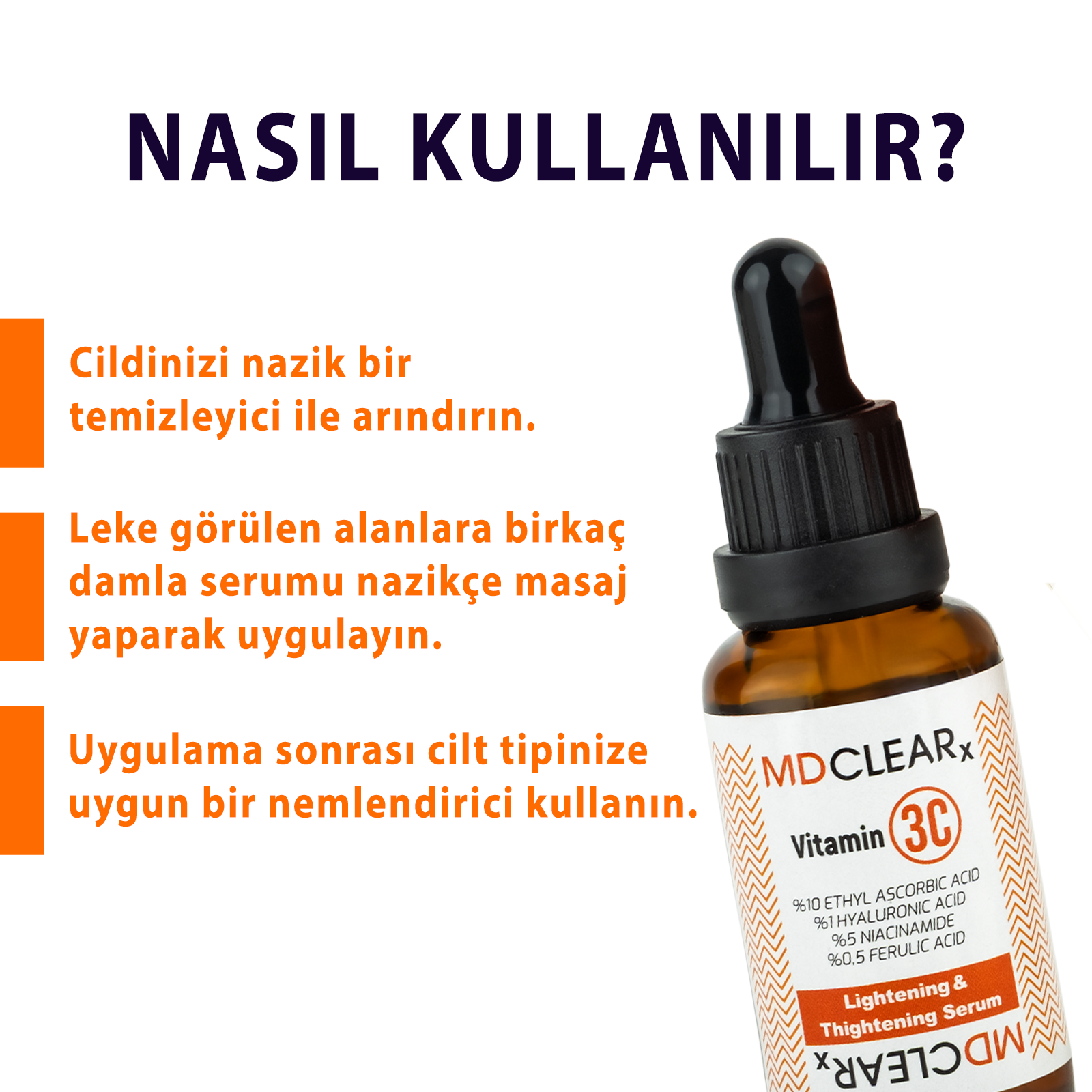 Leke Karşıtı İkili Set (3C Cilt Aydınlatma Serumu + Depigment 3D Leke Karşıtı Serum) - Görsel 9